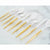 Sophistiplate BASIC GOLD BELLA ASSORTED PLASTIC CUTLERY/24PC, SERVICE FOR 8