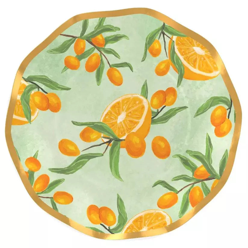 Sophistiplate BOUTIQUE MIMOSA WAVY SALAD PLATE