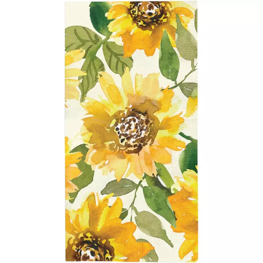 Sophistiplate BOUTIQUE SUNFLOWER GUEST TOWEL