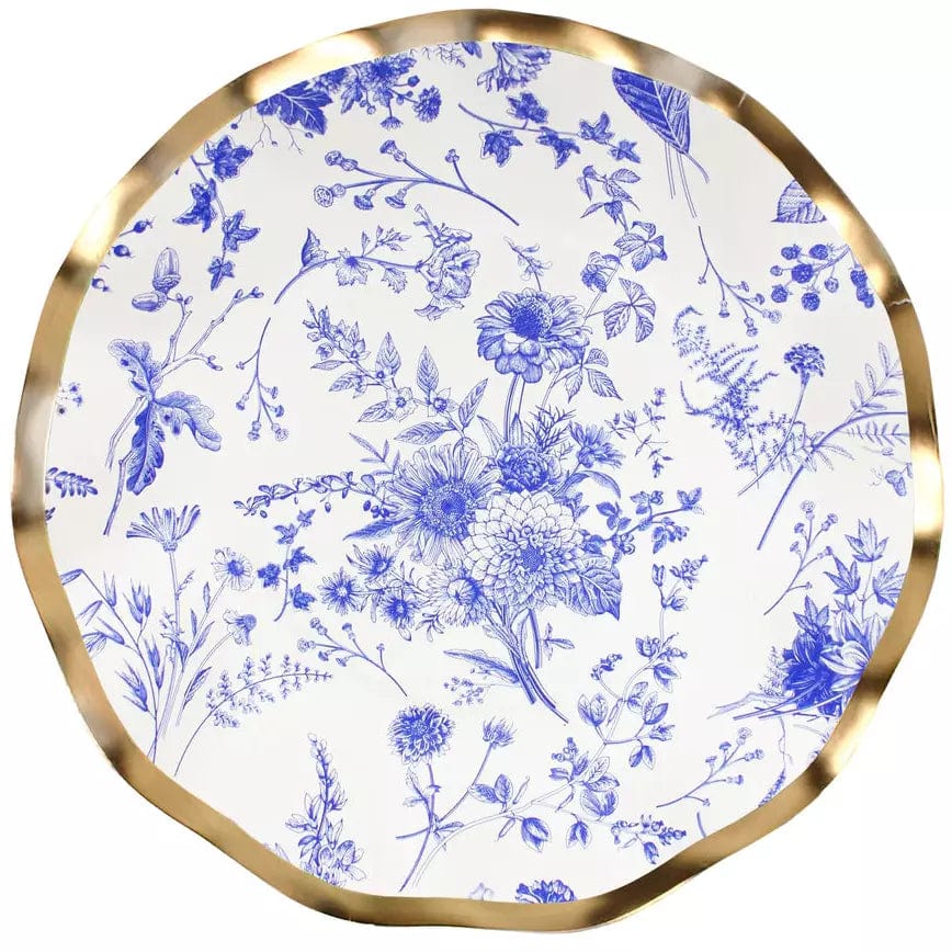 Sophistiplate BOUTIQUE TIMELESS WAVY PAPER SALAD PLATE