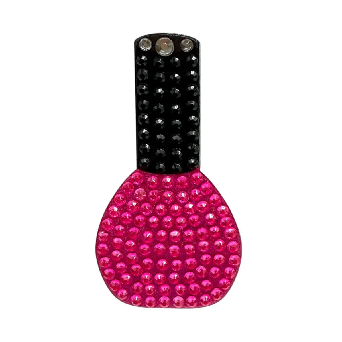 Hot Pink Polish Collectable Rhinestone Sticker - StickerBeans