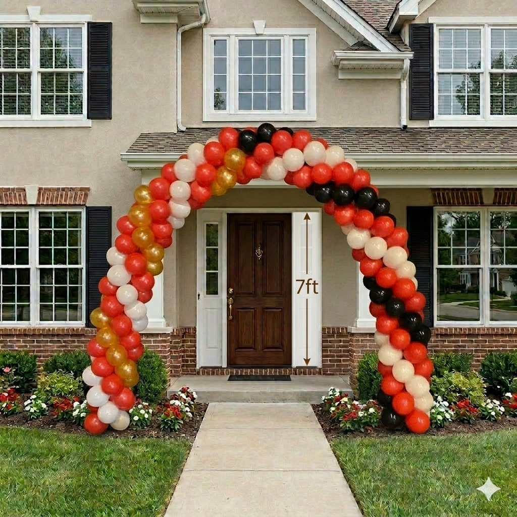 Swirl Balloon Arch