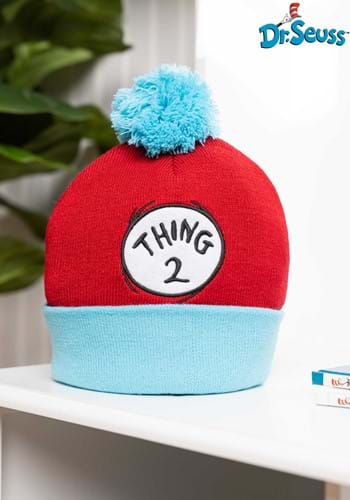 Dr. Seuss Thing 2 Pom Pom Beanie