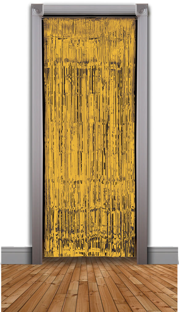Tinsel Curtain - Gold