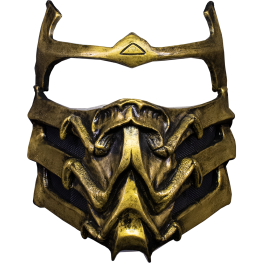 Trick or Treat Studios COSTUMES: MASKS MORTAL KOMBAT - SCORPION MASK