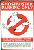 Trick or Treat Studios HOLIDAY: HALLOWEEN GHOSTBUSTERS - PARKING METAL SIGN