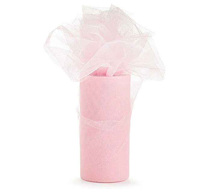 TULLE 5 3/4"X25YD PINK