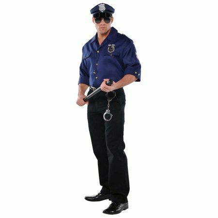 Ultimate Party Super Store Costumes Adult Plus XXL Cop Shirt