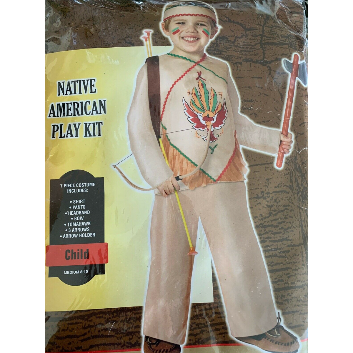 Ultimate Party Super Store COSTUMES Med (8-10) Native American Child&#39;s Play Kit