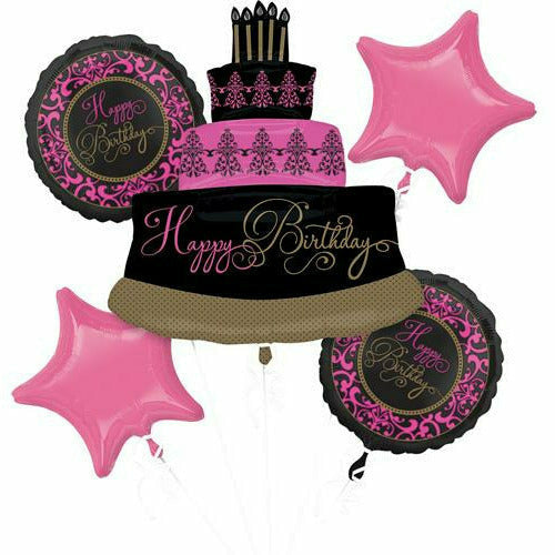 Ultimate Party Super Stores BALLOONS 374 Fablulous Happy Birthday Balloon Bouquet
