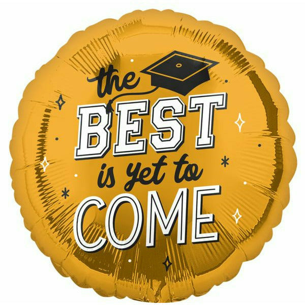 Ultimate Party Super Stores BALLOONS E019 28&quot; Best is Yet to Come Mylar Balloon