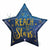 Ultimate Party Super Stores BALLOONS E022 Reach For The Stars - 36" Star Mylar Balloon