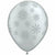 Ultimate Party Super Stores BALLOONS Glitter Snowflake 11" Latex Balloon