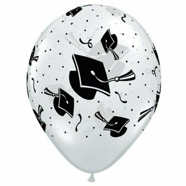Ultimate Party Super Stores BALLOONS Graduation Hats Diamond Clear 11"
