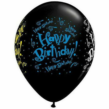 Ultimate Party Super Stores BALLOONS Happy Birthday Blast 11&quot; Latex Balloon