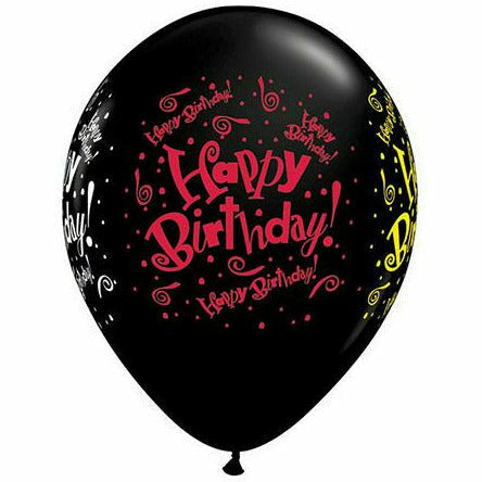 Ultimate Party Super Stores BALLOONS Happy Birthday Blast 11" Latex Balloon