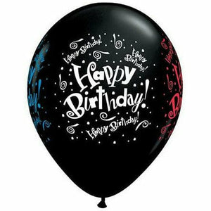 Ultimate Party Super Stores BALLOONS Happy Birthday Blast 11" Latex Balloon