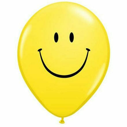 Ultimate Party Super Stores BALLOONS Smiley Yellow 11&quot; Latex Balloon