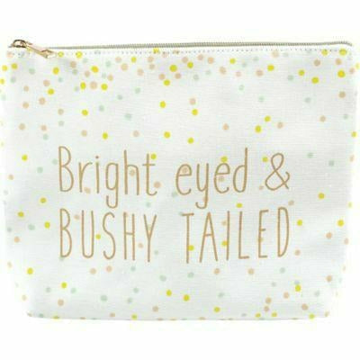 Ultimate Party Super Stores Bright Eyed &amp; Bushy Tailed Makeup Bag Easter