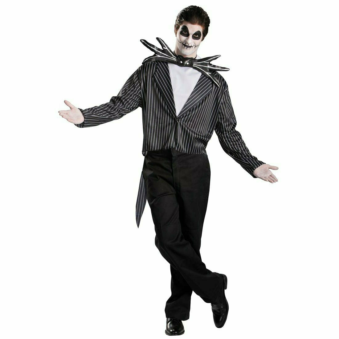 Ultimate Party Super Stores COSTUMES 42-46 L-XL Mens Jack Skellington Adult Costume - Nightmare Before Christmas
