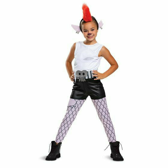 Ultimate Party Super Stores COSTUMES 7-8(M) Girls Trolls Barb Costume