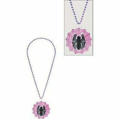Ultimate Party Super Stores COSTUMES: ACCESSORIES Spider-Girl Necklace