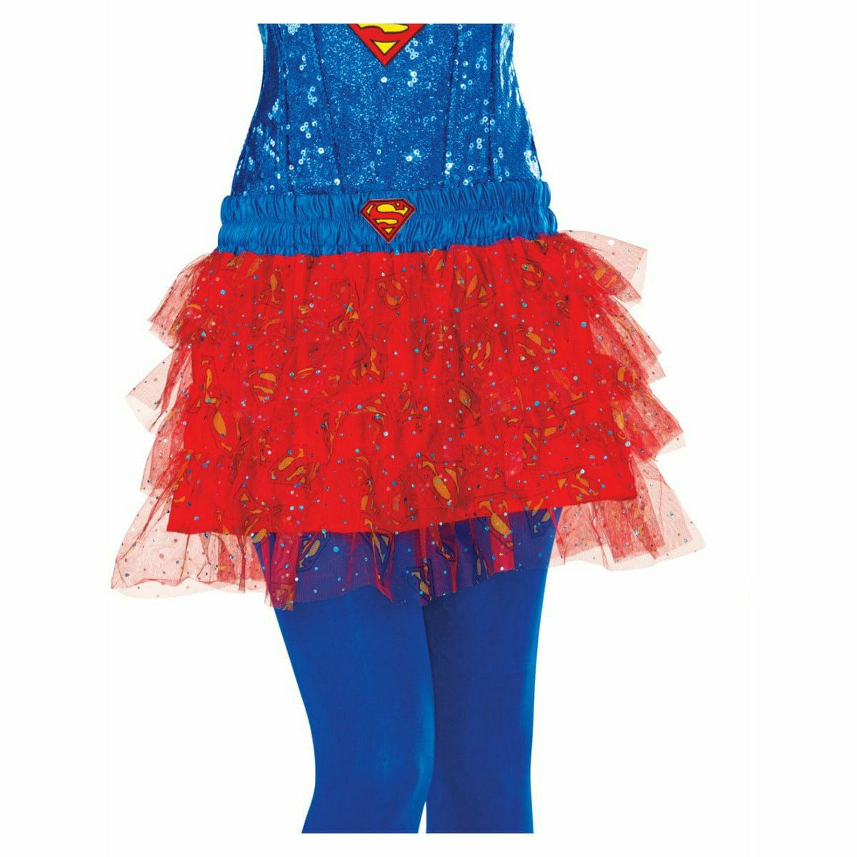 Ultimate Party Super Stores COSTUMES: ACCESSORIES Women&#39;s DC Comics Supergirl Sequin Tutu