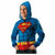 Ultimate Party Super Stores COSTUMES Boys Child Superman Zip-up Hoodie