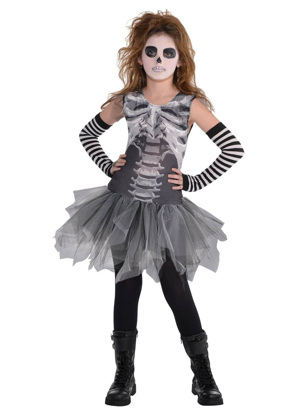 Ultimate Party Super Stores COSTUMES Child Standard Black & Bone Petticoat Dress