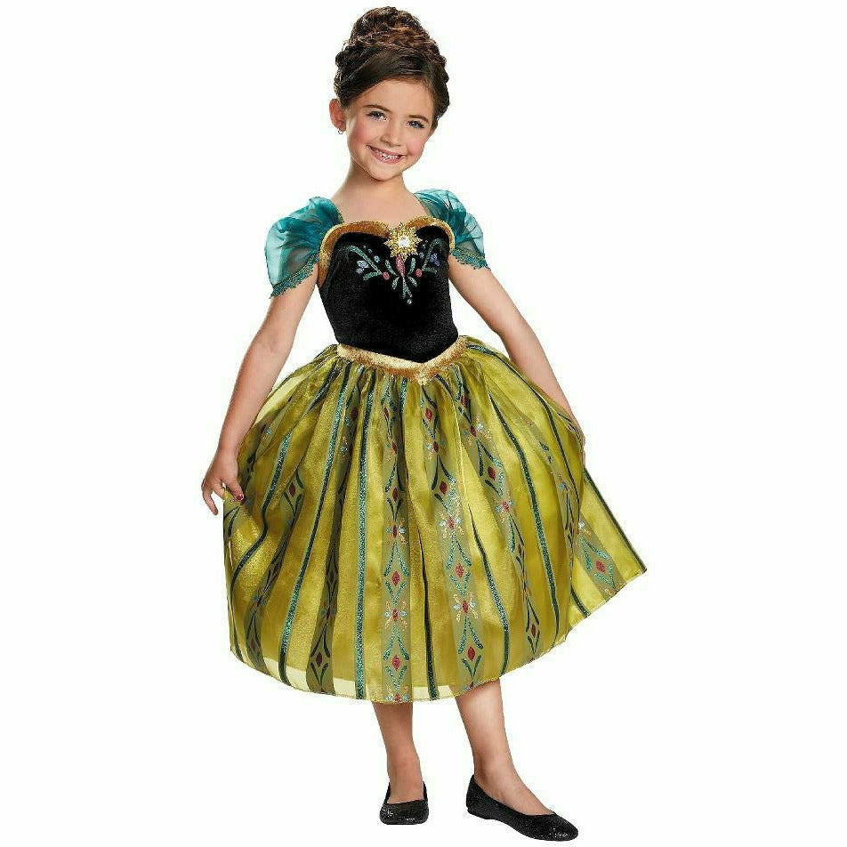 Ultimate Party Super Stores COSTUMES Girls Anna Coronation Gown Dress Child Costume