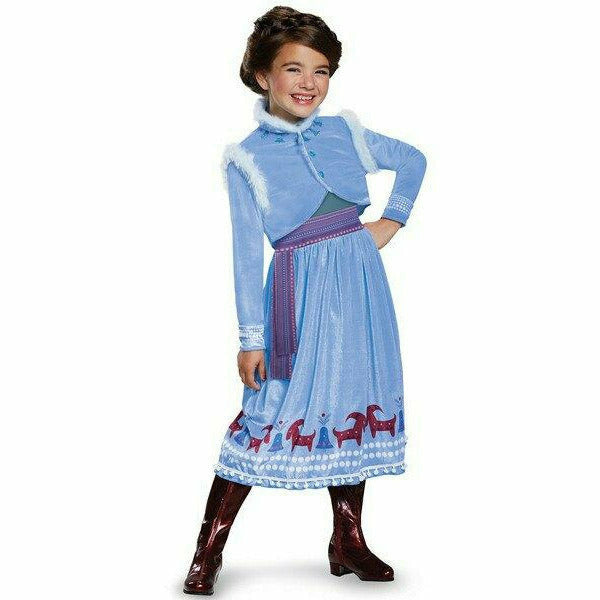 Ultimate Party Super Stores COSTUMES Girls Anna Frozen Adventure Dress Costume