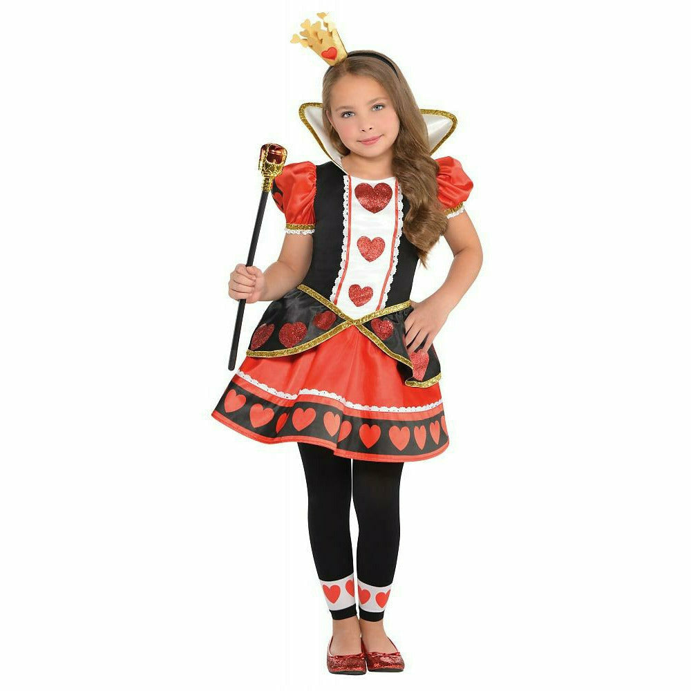 Queen of Hearts Costume for Girls