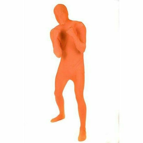 Ultimate Party Super Stores COSTUMES Orange (XL) height 5'10" - 6'3" Morph Suit Assorted Costume