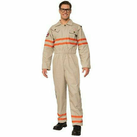 Ultimate Party Super Stores COSTUMES Standard fits up to 44 jacket size Mens Ghostbusters Jumpsuit Costume