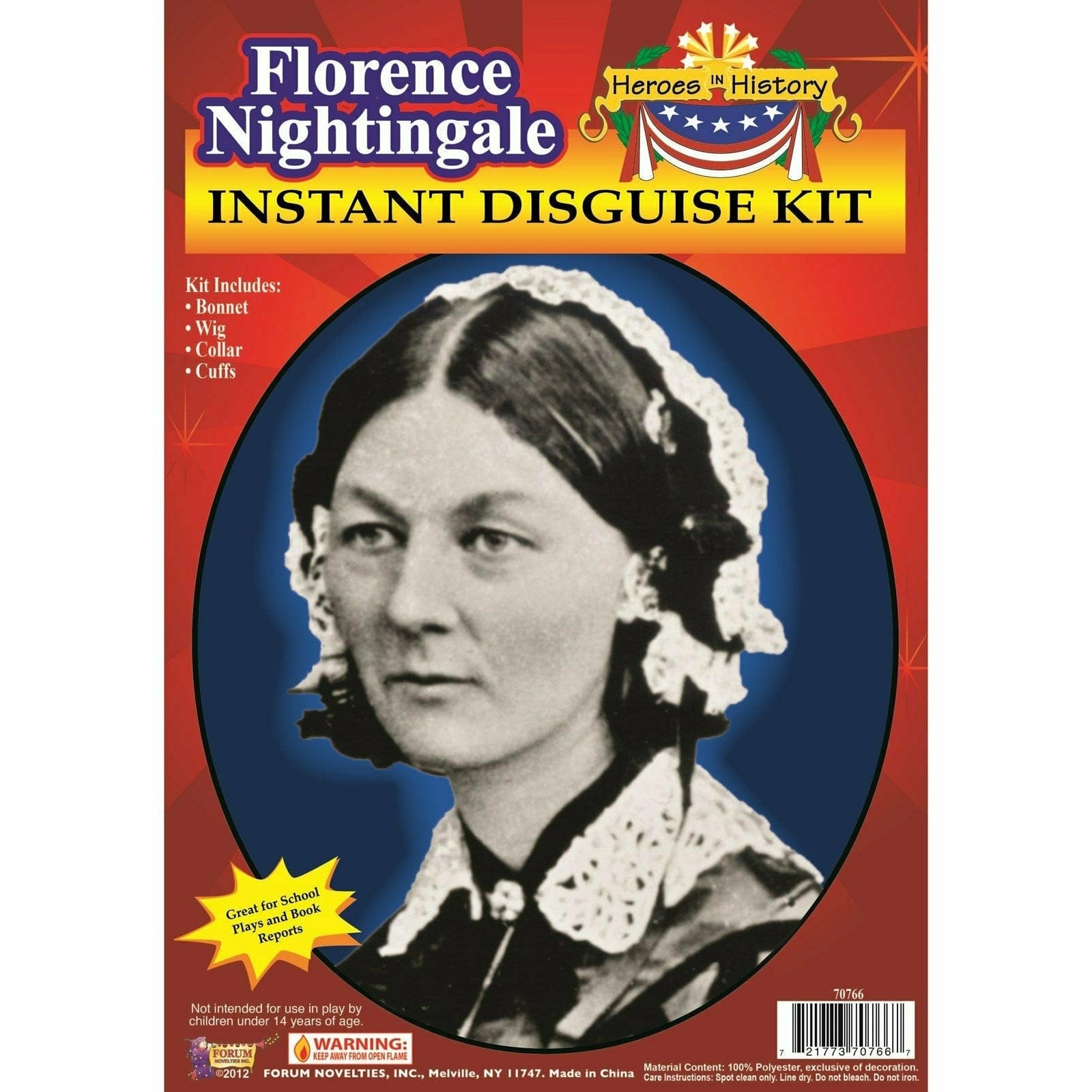 Ultimate Party Super Stores COSTUMES: WIGS Florence Nightingale Kit
