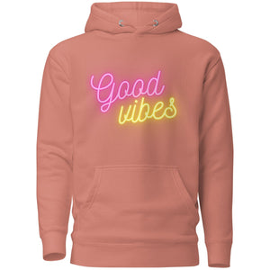 Ultimate Party Super Stores Dusty Rose / S GOOD VIBES Unisex Hoodie