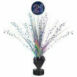 Ultimate Party Super Stores Finally 21 Birthday Spray Centerpiece