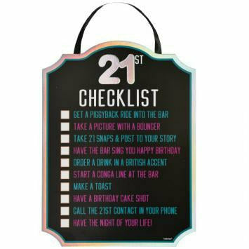 Ultimate Party Super Stores FINALLY 21 CHECKLIST