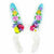 Ultimate Party Super Stores Floral Bunny Ear Headband Easter