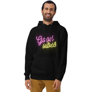 Ultimate Party Super Stores GOOD VIBES Unisex Hoodie