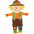 Ultimate Party Super Stores Happy Scarecrow 38" Fall Balloon