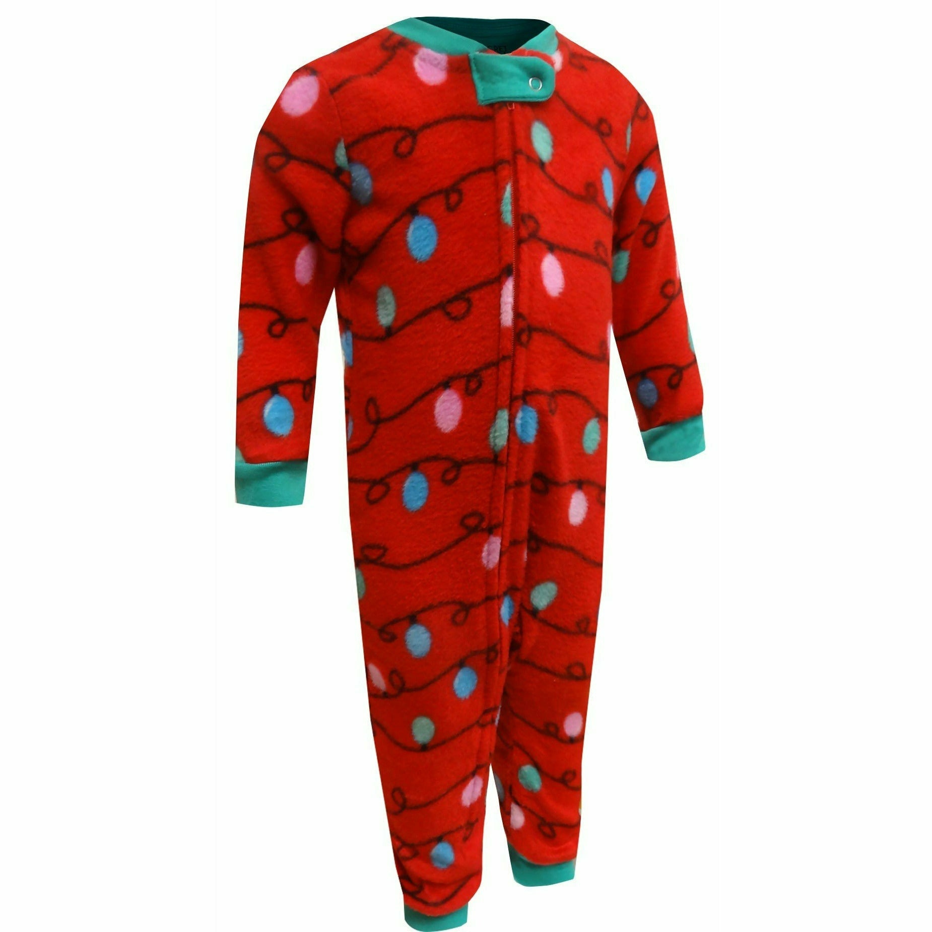 Christmas Holiday Lights Infant Blanket Sleeper Pajama 12-18 month -  Ultimate Party Super Stores
