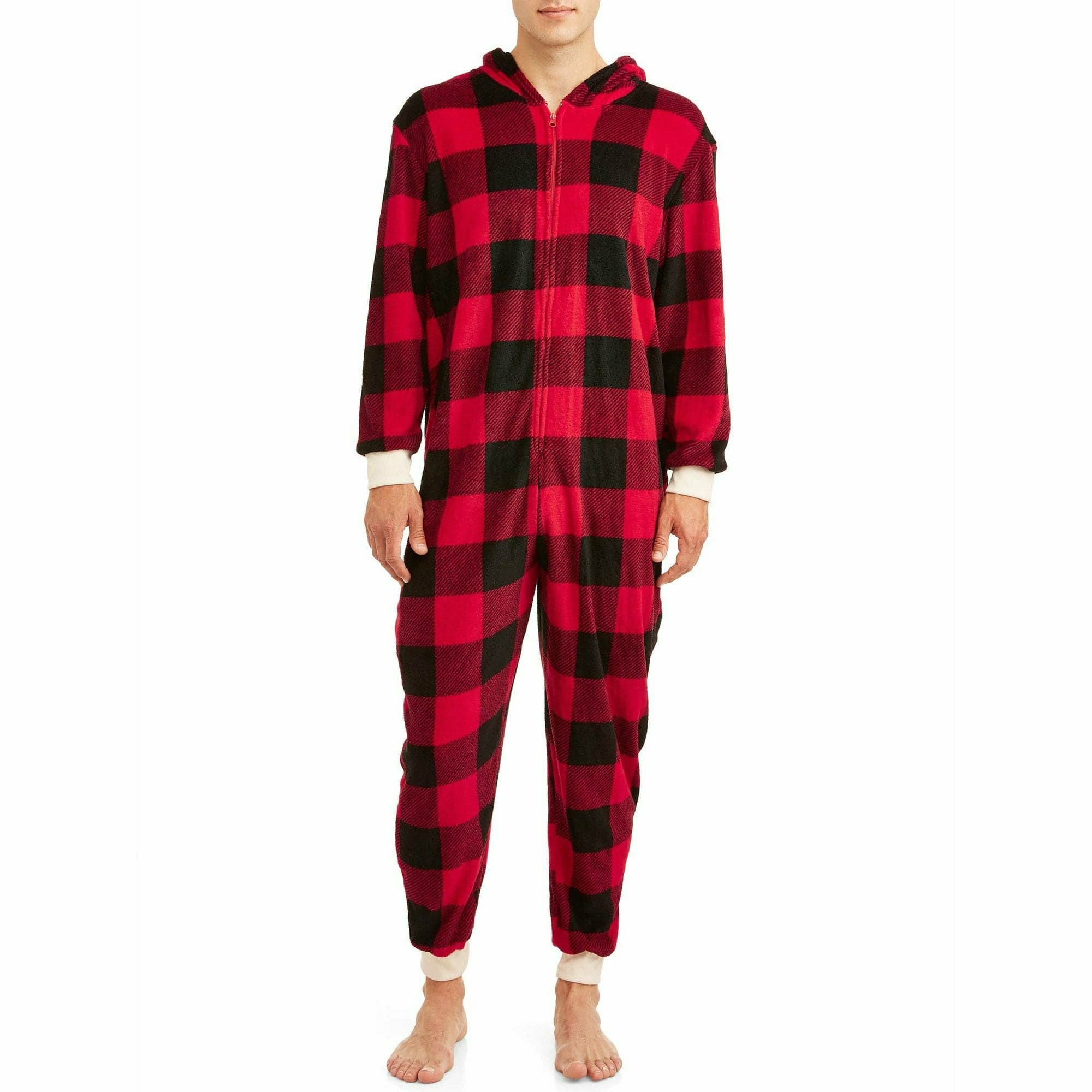 Ultimate Party Super Stores HOLIDAY: CHRISTMAS Men's M Men's Happy Holla Days Pajama Onesie
