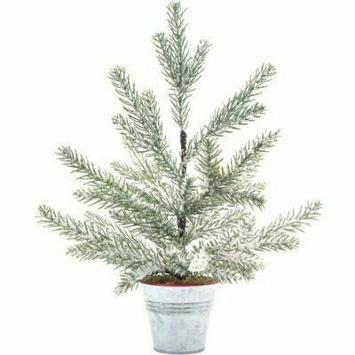 Ultimate Party Super Stores HOLIDAY: CHRISTMAS Mini Frosted Potted Christmas Tree
