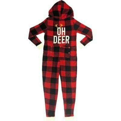 Ultimate Party Super Stores HOLIDAY: CHRISTMAS Women's XL Women's Oh Deer Pajama Onesie