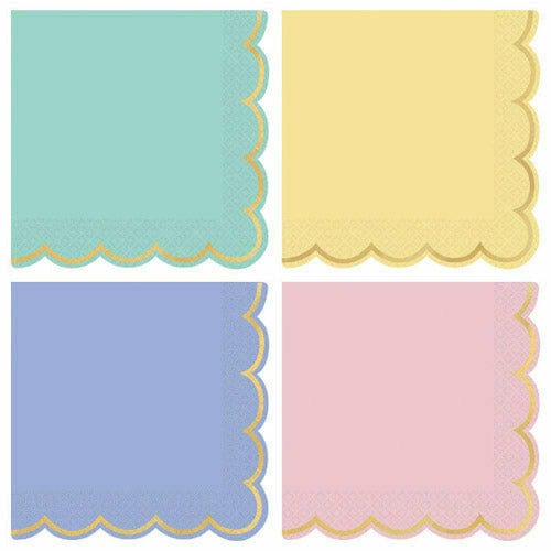 Ultimate Party Super Stores HOLIDAY: EASTER Assorted Colors Scallop BN