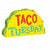 Ultimate Party Super Stores HOLIDAY: FIESTA Mini Standing Taco Tuesday Sign