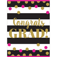 Ultimate Party Super Stores HOLIDAY: GRADUATION GOLD CONFETTI GRAD TABLECOVER