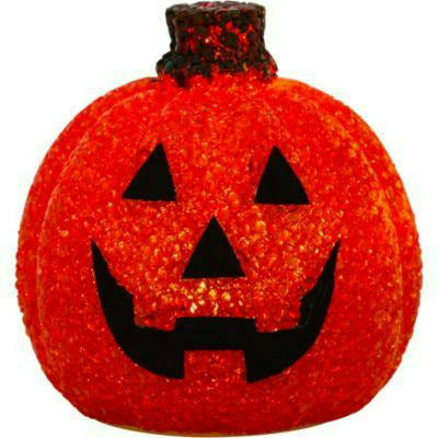 Ultimate Party Super Stores HOLIDAY: HALLOWEEN Light-up Sparkling Jack-o&#39;-Lantern