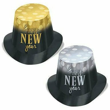 Ultimate Party Super Stores HOLIDAY: NEW YEAR'S New Year Lights Hi-Hats